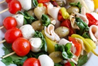 Mediterranean Mezze Skewers