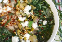 Hearty Mediterranean White Bean Soup