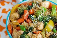 Speedy Chicken Ramen Stir Fry