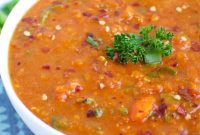 Hearty Slow Cooker Lentil Soup