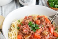 Slow-Simmered Spaghetti Sauce