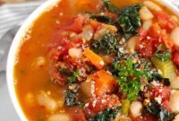 Hearty White Bean and Kale Soup