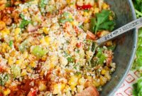 Zesty Mexican Street Corn Salad