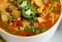 Fiesta Chicken Enchilada Soup