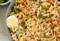 Homestyle Macaroni Egg Salad