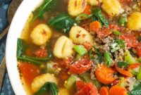Comforting Sausage Gnocchi Soup