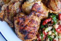 Mediterranean Grilled Chicken Thighs