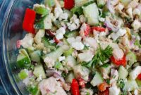 Vibrant Mediterranean Tuna
