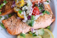 Your New Favorite Mediterranean Baked Salmon