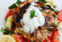 Zesty Greek Chicken with Cool Tzatziki