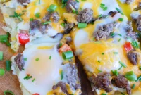 Savory Turkey Egg Puff Pastry Tart