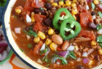 Weeknight Pork Chili