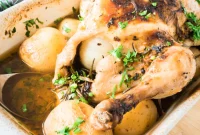 Perfectly Roasted Chicken and Crispy Potatoes
