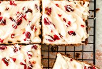 Frosted Cranberry Delight Bars