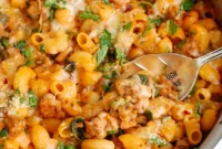 Sizzling Sausage Pasta