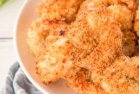 Golden Air Fryer Coconut Shrimp