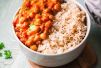 Golden Curry Chickpeas