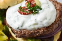 Easy Greek Burger Recipe