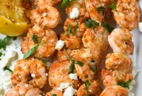 Zesty Mediterranean Grilled Shrimp