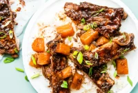 Aloha Slow Cooker Pork Ribs