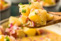 Classic Warm German Potato Salad