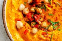 Smoky Red Pepper Hummus