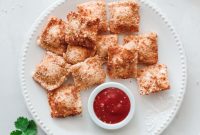 Crispy Air Fried Ravioli