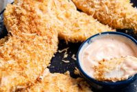 Crispy Air Fryer Coconut Chicken Tenders
