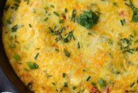 Sun-Kissed Mediterranean Vegetable Frittata