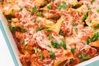 Veal and Ricotta Stuffed Shells