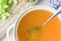 Slow-Simmered Chicken Broth