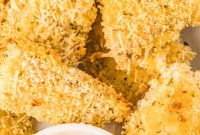 Crispy Baked Parmesan Fish Sticks