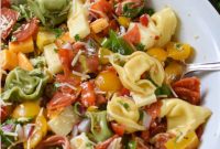 Effortless Italian Tortellini Salad