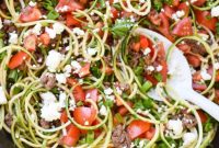 Mediterranean Beef and Zucchini Skillet