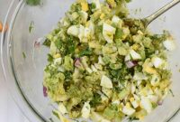 Creamy Avocado Egg Salad