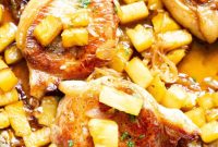 Sweet and Savory Pineapple Pork Chops