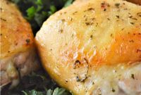 Zesty Ranch Chicken Thighs