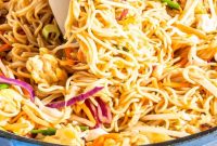 Quick Veggie Chow Mein