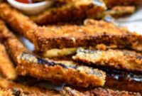 Crispy Air Fryer Eggplant Fries