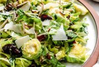 Zesty Brussels Sprout Slaw