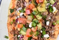 Spiced Ground Beef Hummus