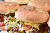 Savory Taco Beef Sliders