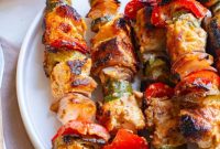 Zesty Greek Chicken Kabobs
