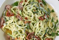 Creamy Zucchini Noodle Alfredo A Guilt-Free Treat