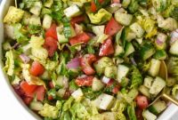 Simple Arabic Salad
