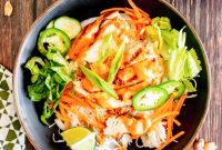 Vibrant Thai Chicken Noodle Salad