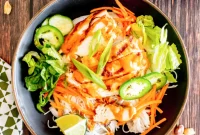 Refreshing Thai Chicken Noodle Salad