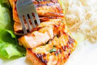 Golden Honey Mustard Salmon