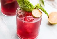 Cherry Limeade Vodka Fizz