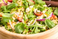 Vibrant Arugula Orzo Salad